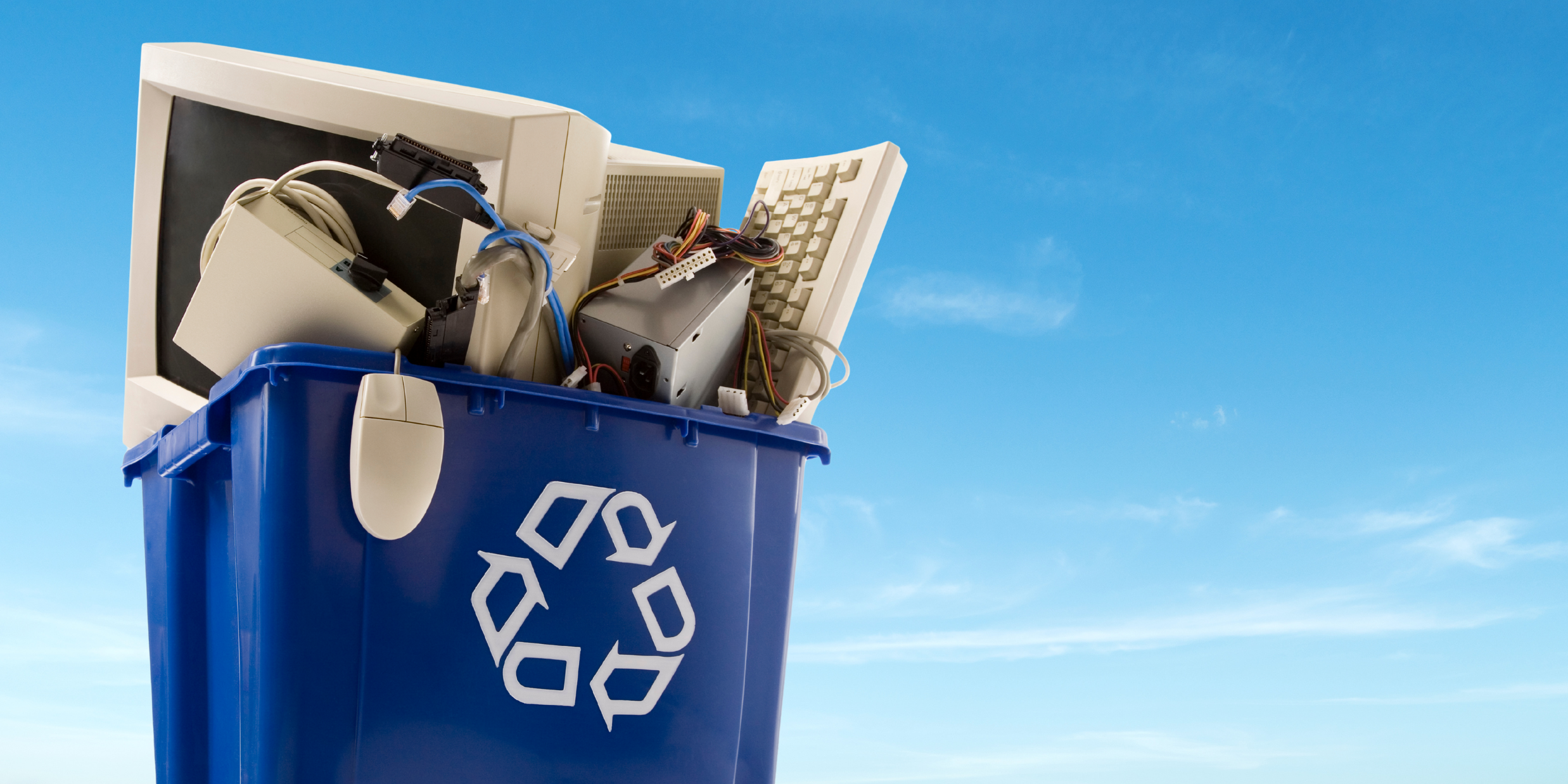 what to do with old or broken electronics sustainably