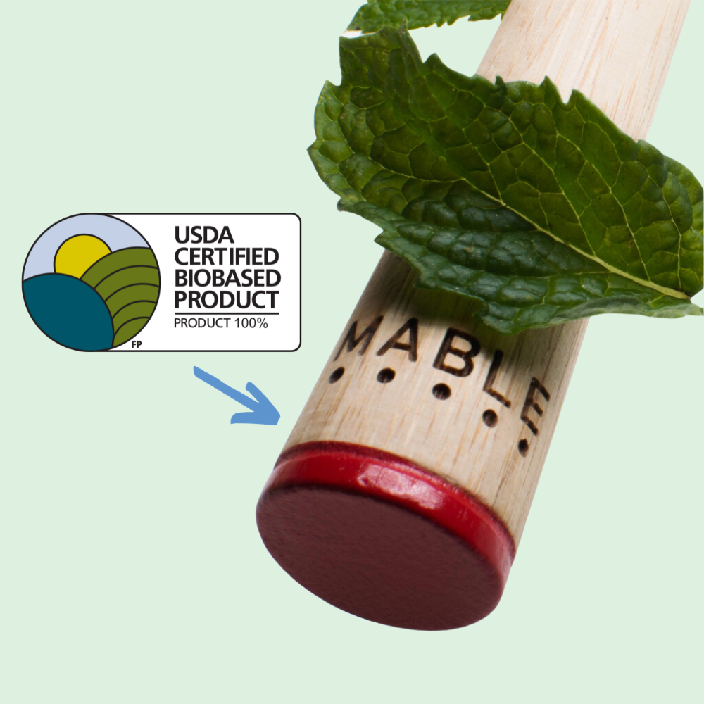 Mable toothbrush, bamboo toothbrush, bamboo handle, compostable bamboo toothbrush, biodegradable toothbrush, FSC certified toothbrush, plant based toothbrush