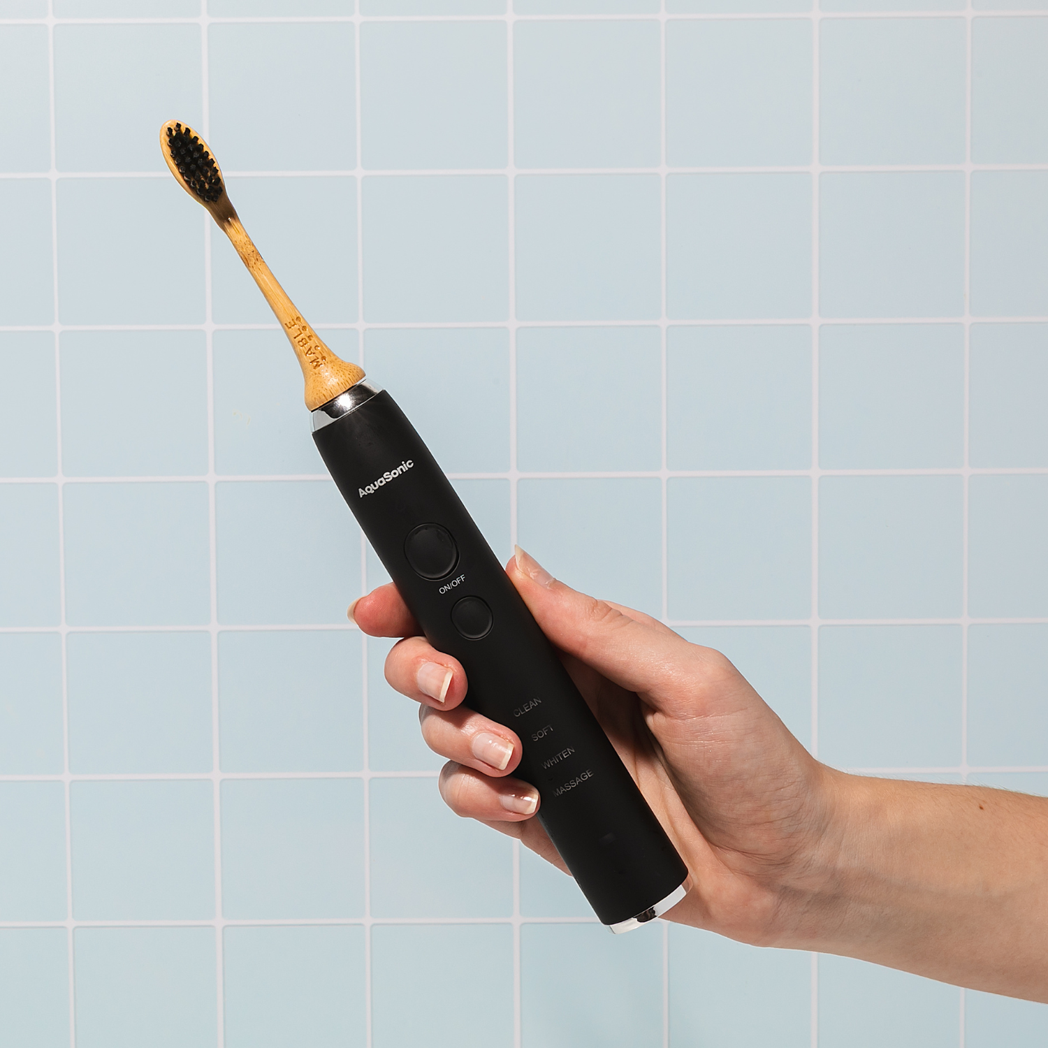 Bamboo Toothbrush Head For AquaSonic