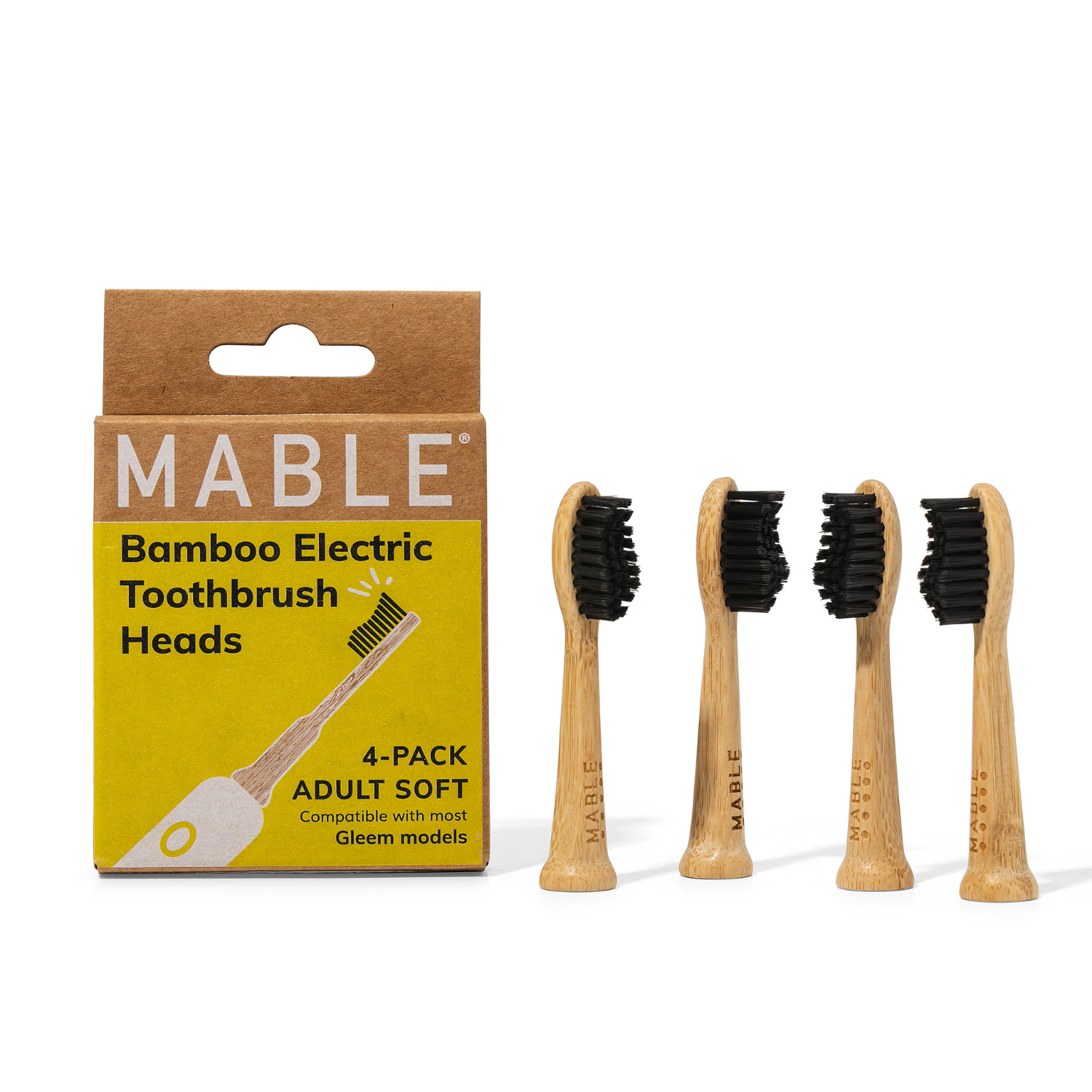 Bamboo Toothbrush Head For Gleem