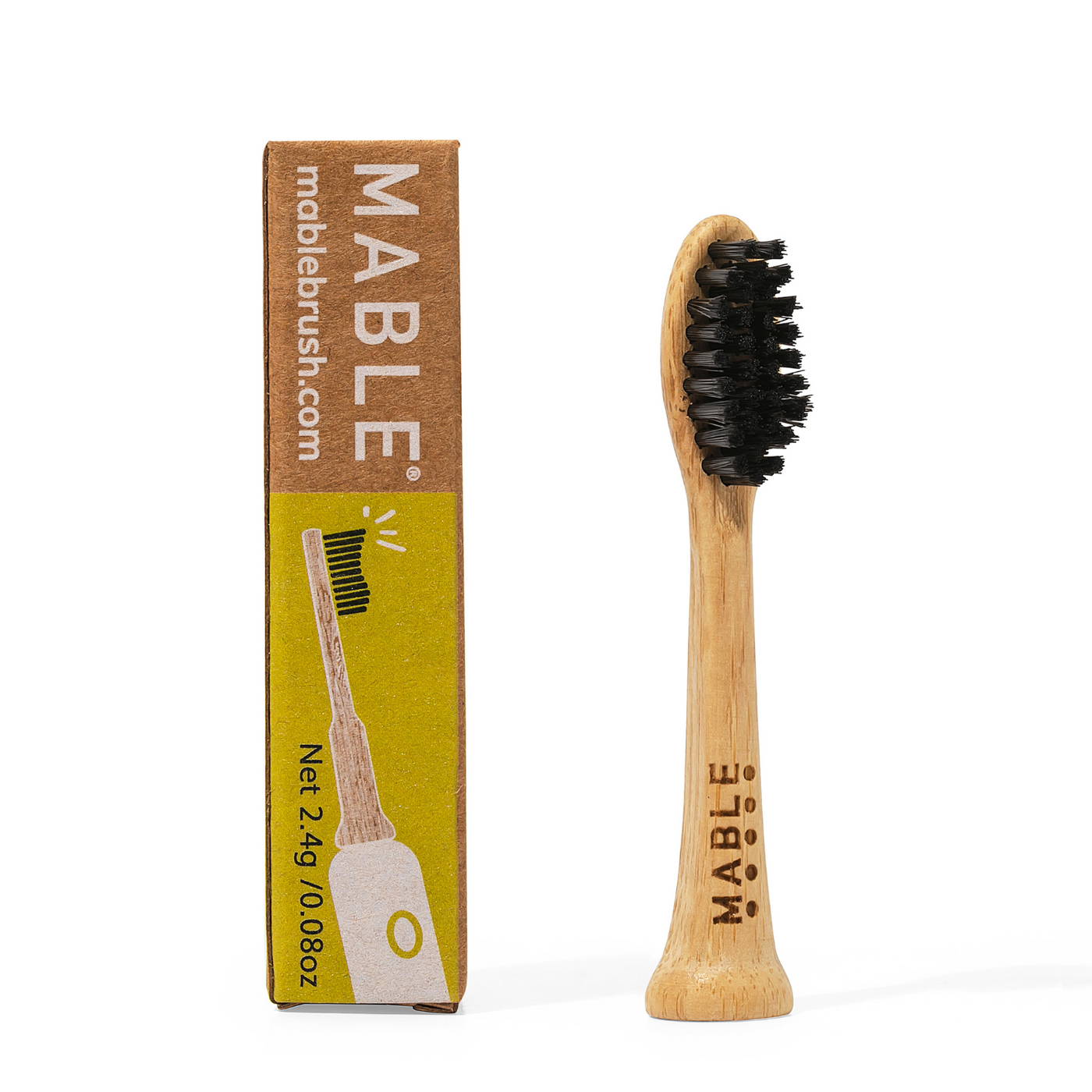 Bamboo Toothbrush Head For Gleem image 1