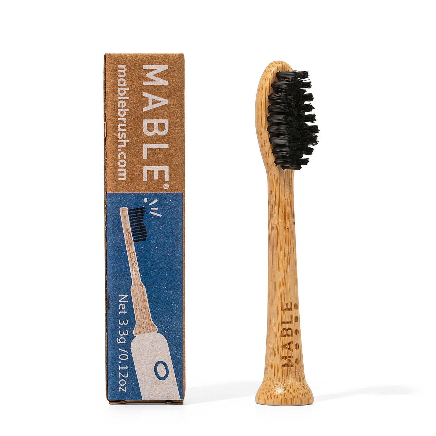 Bamboo Toothbrush Head For Laifen image 1