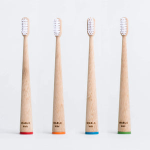 Mable four pack, Mable bamboo toothbrush, mable kids toothbrush, kids bamboo toothbrush, four pack toothbrush, Four pack bamboo toothbrush, mable four pack bamboo toothbrush, toothbrush packs, bamboo toothbrush packs