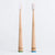 This duo of MABLE® signature self-standing toothbushes will free you from plastic and unnecessary brush holders or clutter! Crafted from sustainably harvested bamboo, this elegant, ergonomic brush is the ultimate staple for a sustainable dental care. The Bamboo handle is 100% Compostable. Plastic-free packaging, printed with soy based inks. Non-toxic and BPA-free Nylon® bristles.